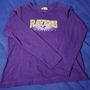 baltimore ravens long sleeve nfl apparel shirt